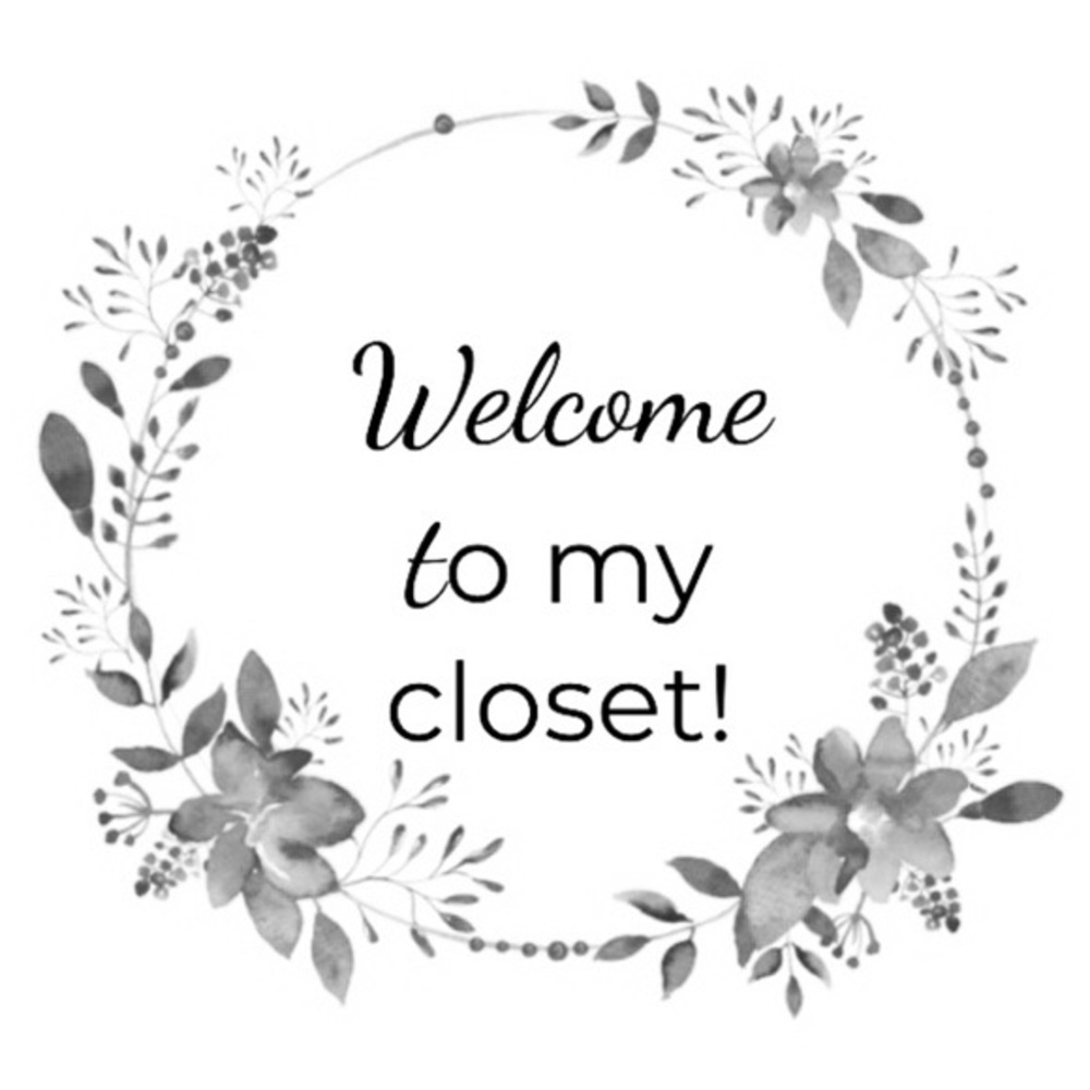 Welcome to my closet